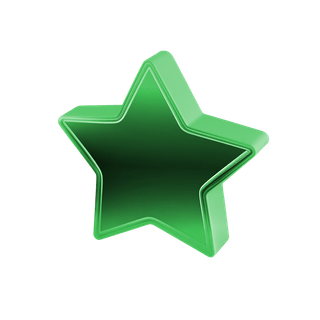 Sterren-indicator van gebruikersbeoordelingen voor een betrouwbaar cryptoplatform